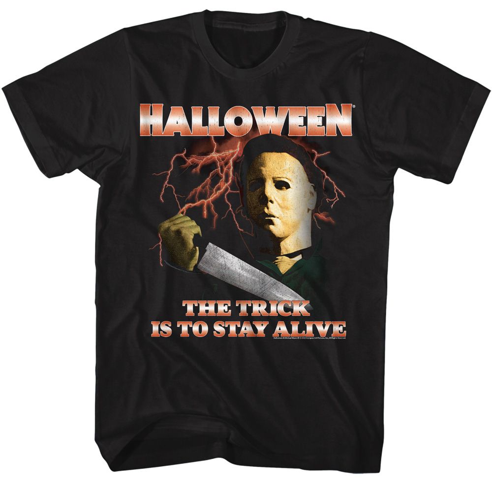Halloween - Lightning - Short Sleeve - Adult - T-Shirt