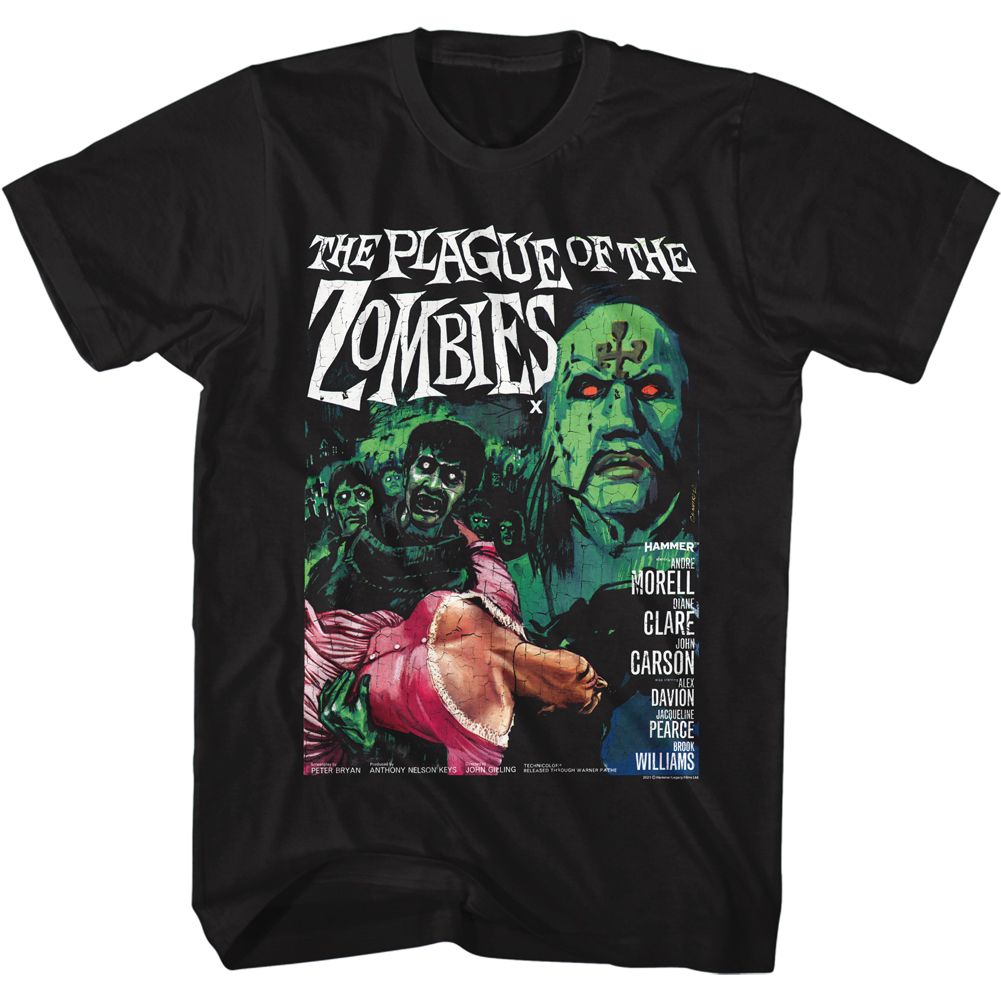 Hammer Horror - Plague Of The Zombies - Short Sleeve - Adult - T-Shirt