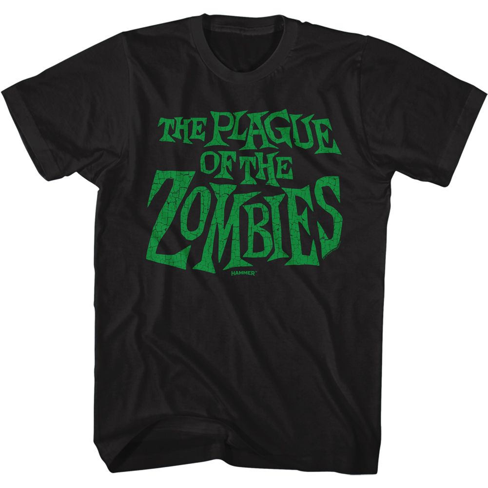 Hammer Horror - Plague Of The Zombies Logo - Short Sleeve - Adult - T-Shirt