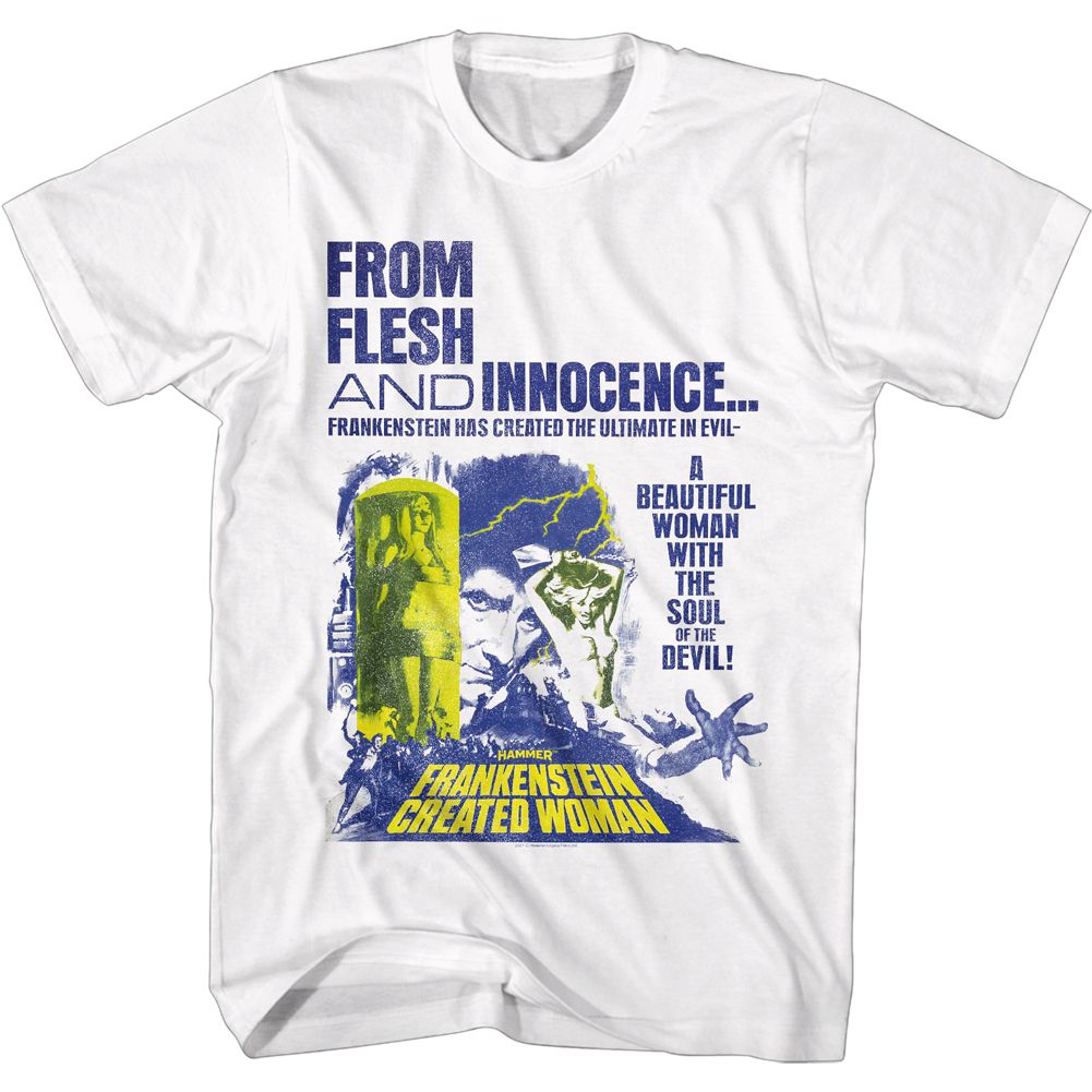 Hammer Horror - Flesh & Innocence - Short Sleeve - Adult - T-Shirt