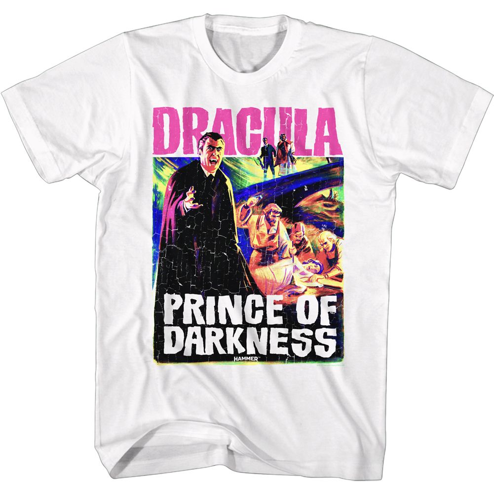 Hammer Horror - Bright P.O.D. Poster - Short Sleeve - Adult - T-Shirt