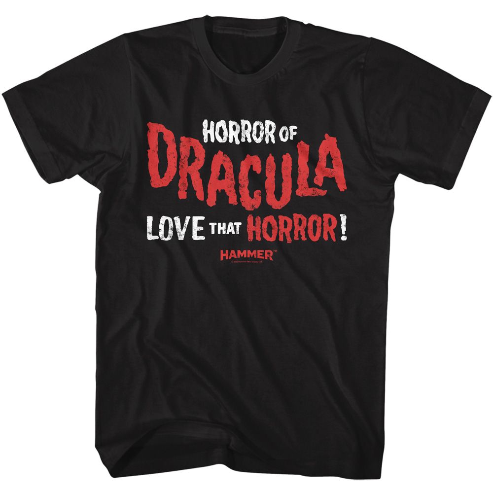 Hammer Horror - Horror Of Dracula - Short Sleeve - Adult - T-Shirt