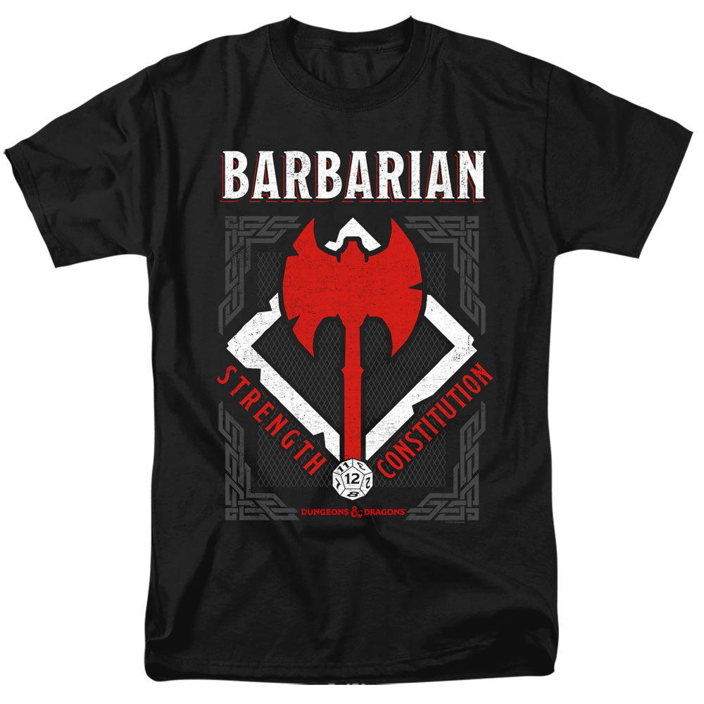 Dungeons And Dragons - Barbarian - Adult T-Shirt