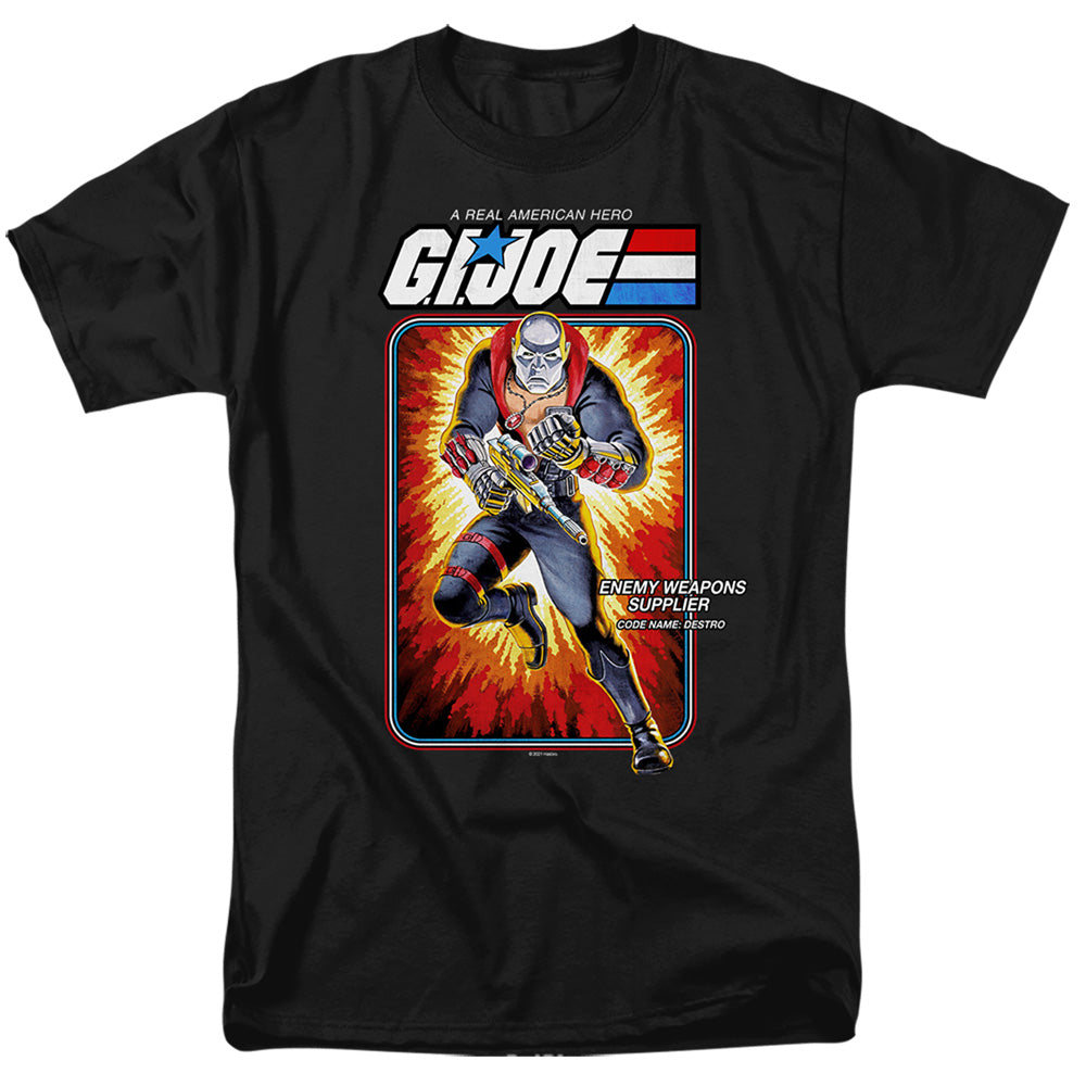 G.I. Joe - Destro Card - Adult T-Shirt