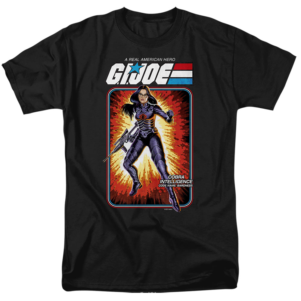 G.I. Joe - Baroness Card - Adult T-Shirt