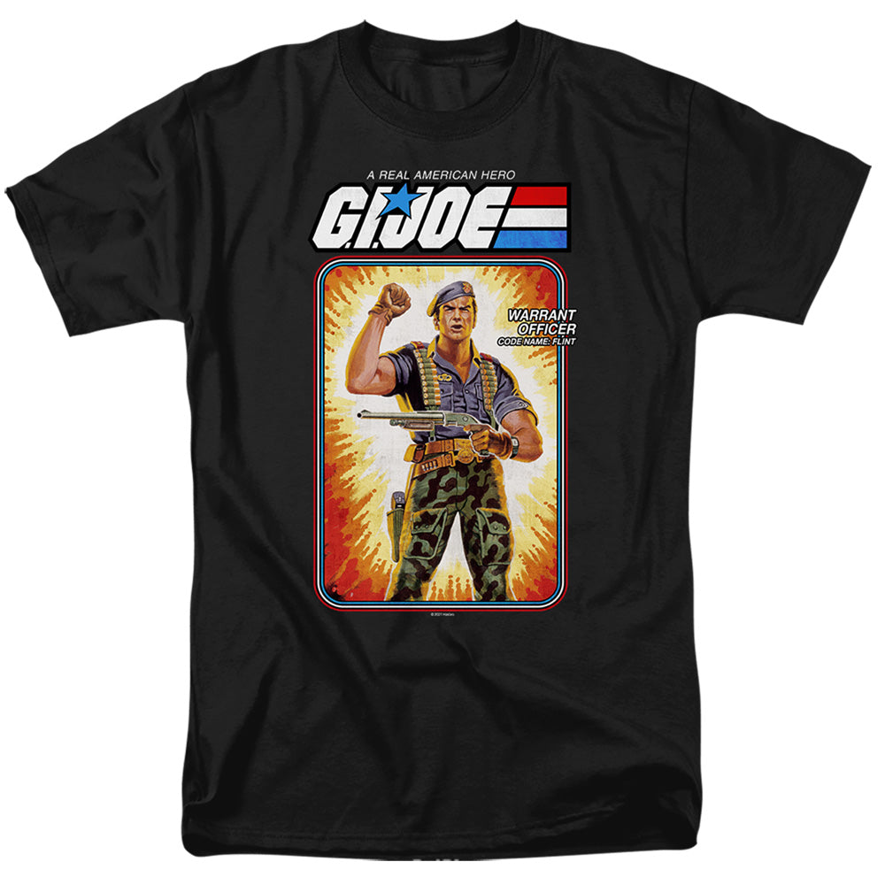 G.I. Joe - Flint Card - Adult T-Shirt