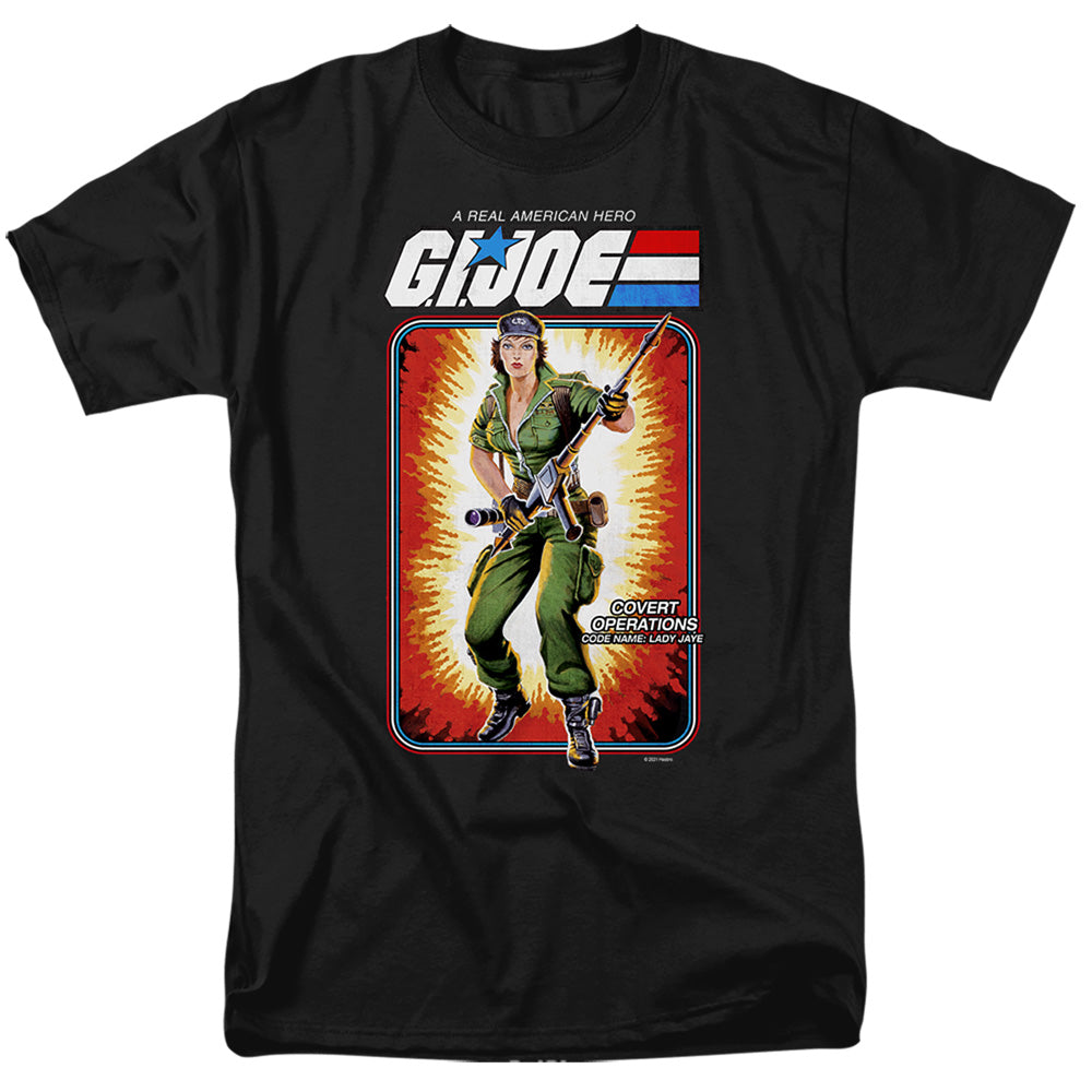 G.I. Joe - Lady Jaye Card - Adult T-Shirt