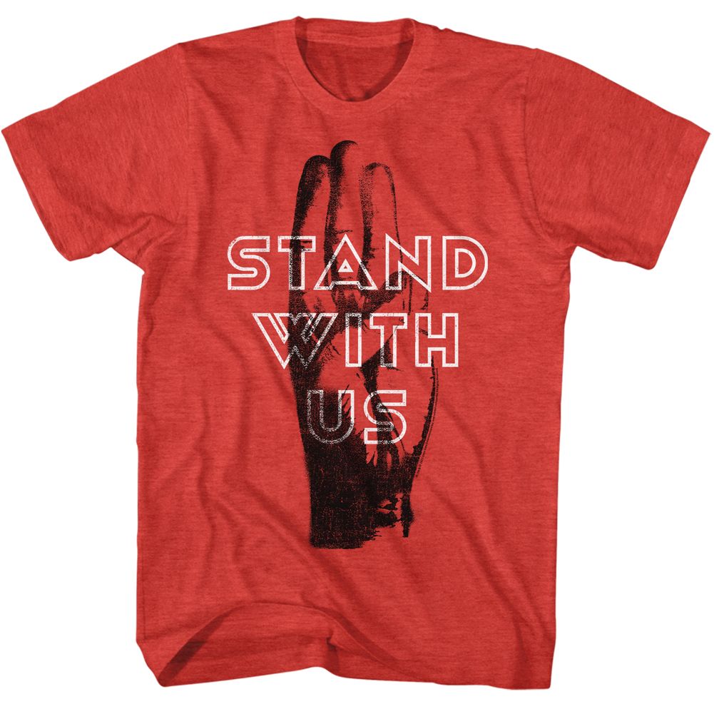 Hunger Games - Stand With Us - Short Sleeve - Heather - Adult - T-Shirt