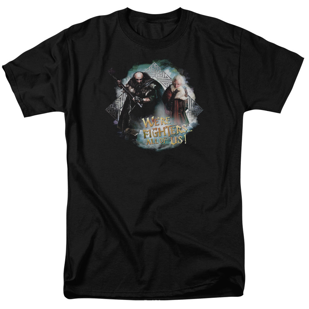 The Lord of The Rings The Hobbit - Were Fighers - Adult T-Shirt