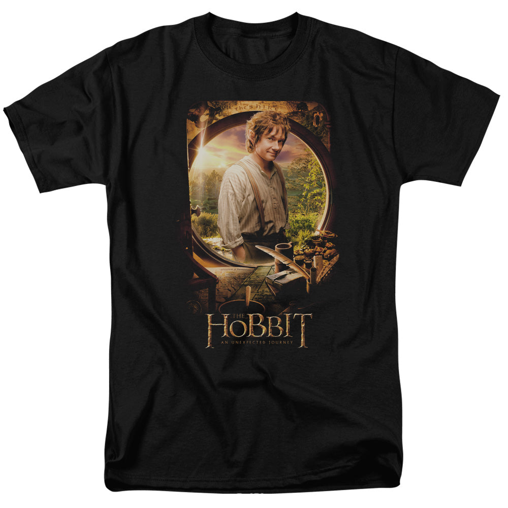 The Lord of The Rings The Hobbit - Bilbo Poster - Adult T-Shirt