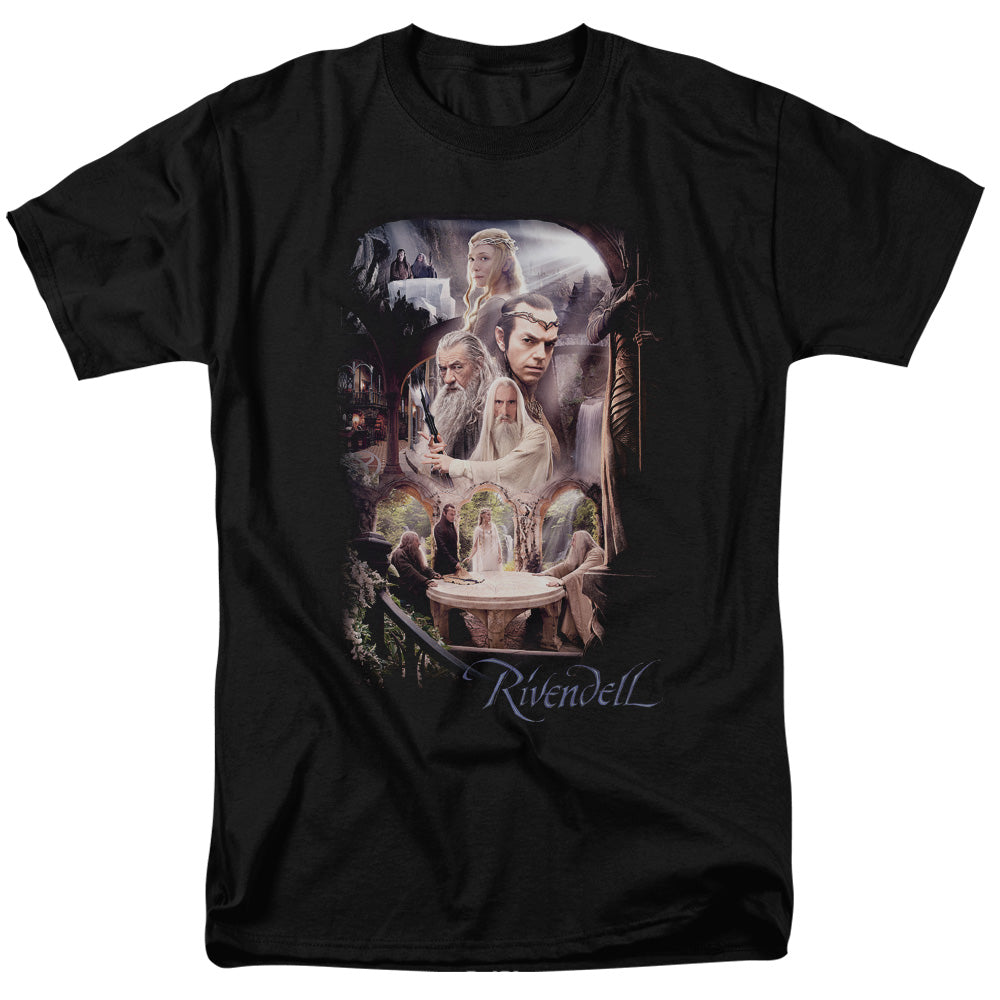 The Lord of The Rings The Hobbit - Rivendell - Adult T-Shirt