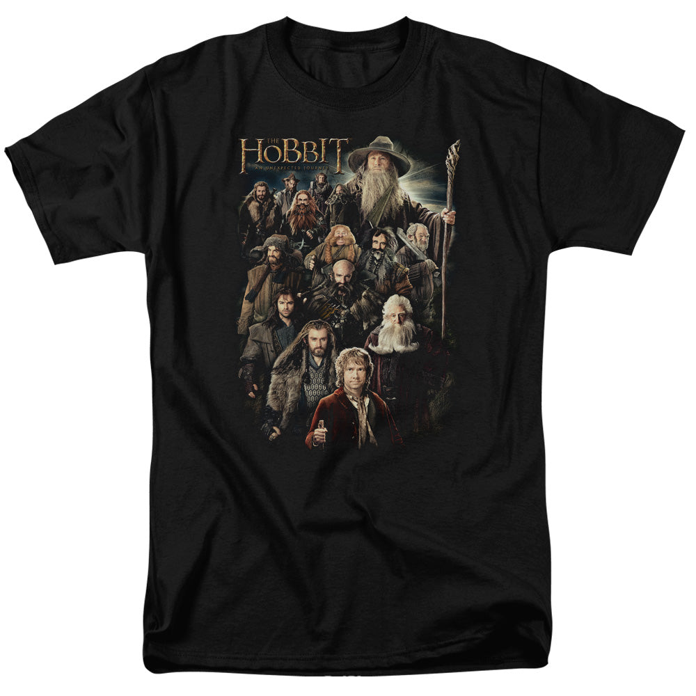 The Lord of The Rings The Hobbit - Somber Company - Adult T-Shirt