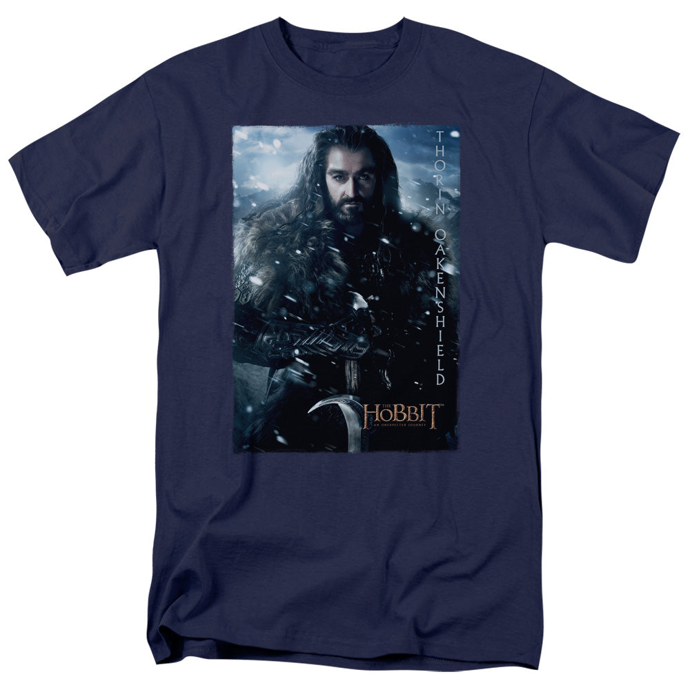 The Lord of The Rings The Hobbit - Thorin Poster - Adult T-Shirt