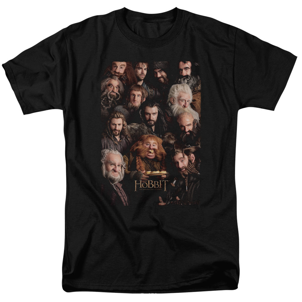 The Lord of The Rings The Hobbit - Dwarves Poster - Adult T-Shirt