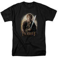 The Lord of The Rings The Hobbit - Bilbo And Sting - Adult T-Shirt