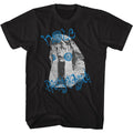 Hole - Girl Covering Face - Short Sleeve - Adult - T-Shirt