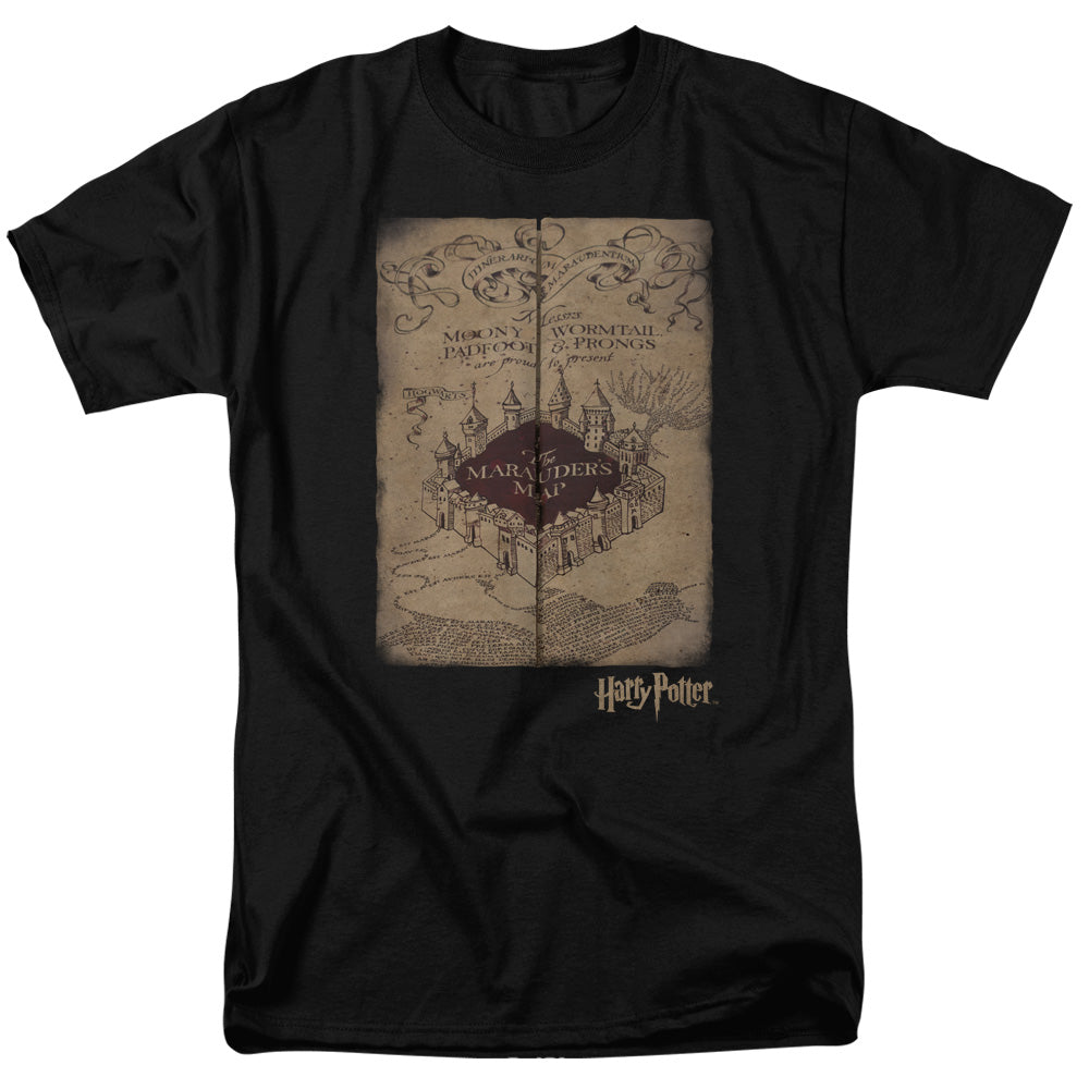 Harry Potter - Marauders Map - Adult T-Shirt