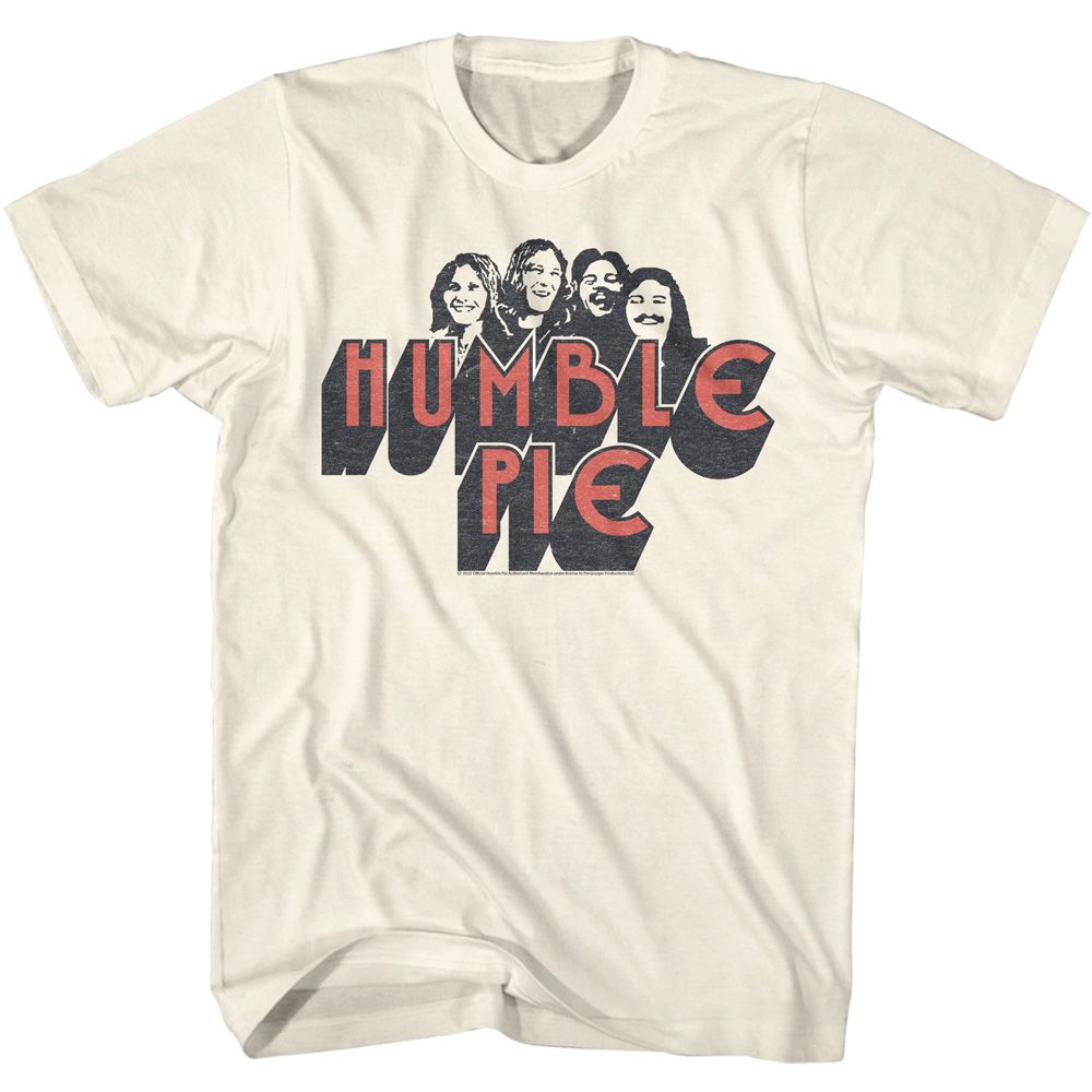 Humble Pie - Band Members - Short Sleeve - Adult - T-Shirt