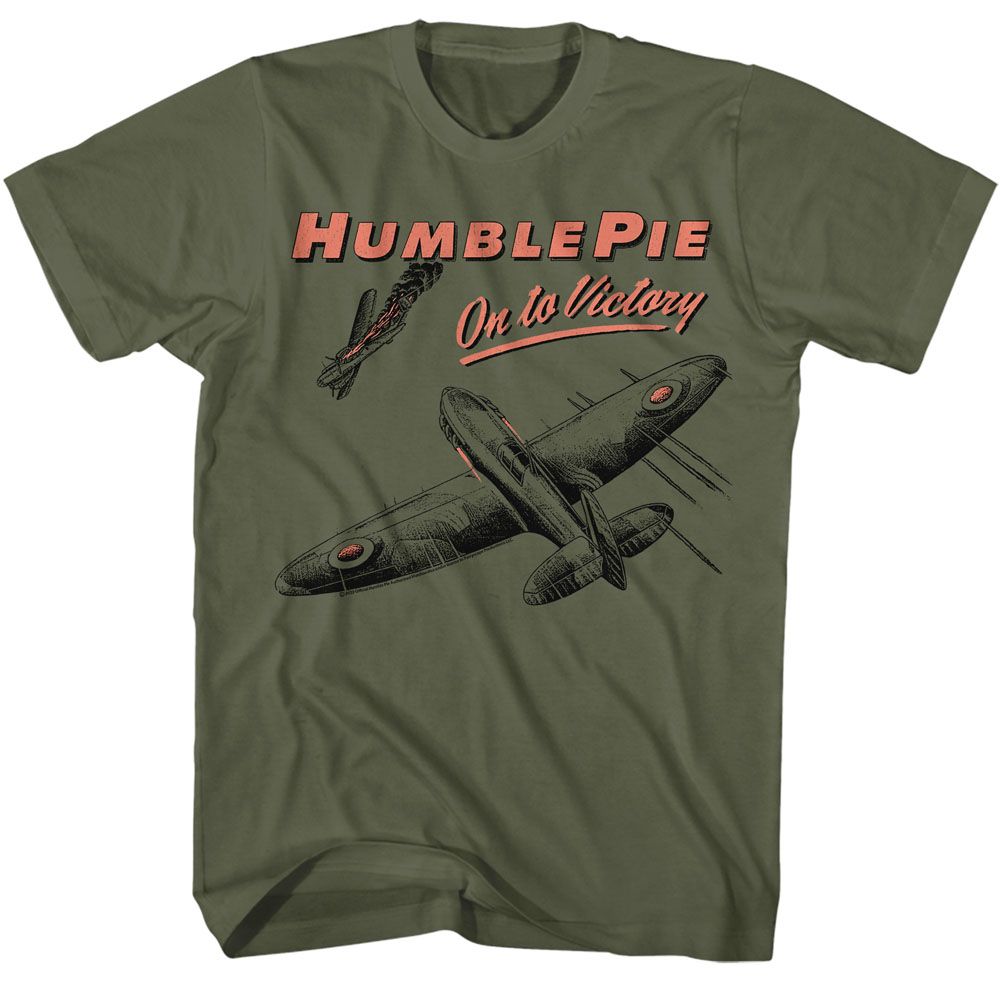 Humble Pie - On To Victory - Short Sleeve - Adult - T-Shirt