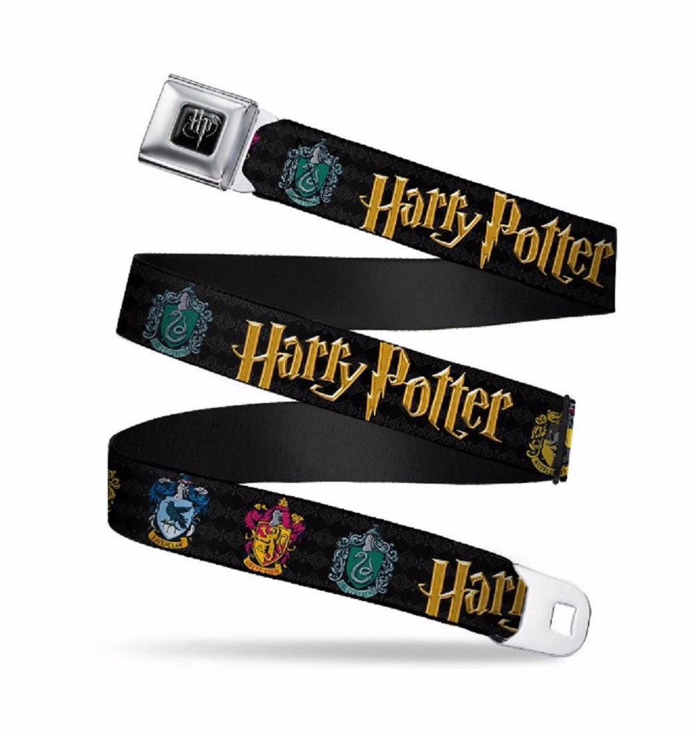 Harry Potter House Symbols Seatbelt Belt