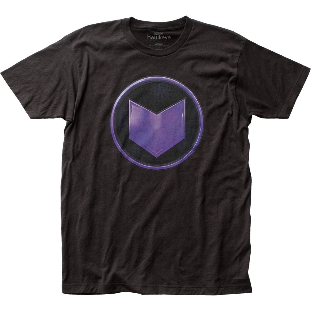 Hawkeye Emblem Officially Licensed Fitted Adult Unisex T-Shirt
