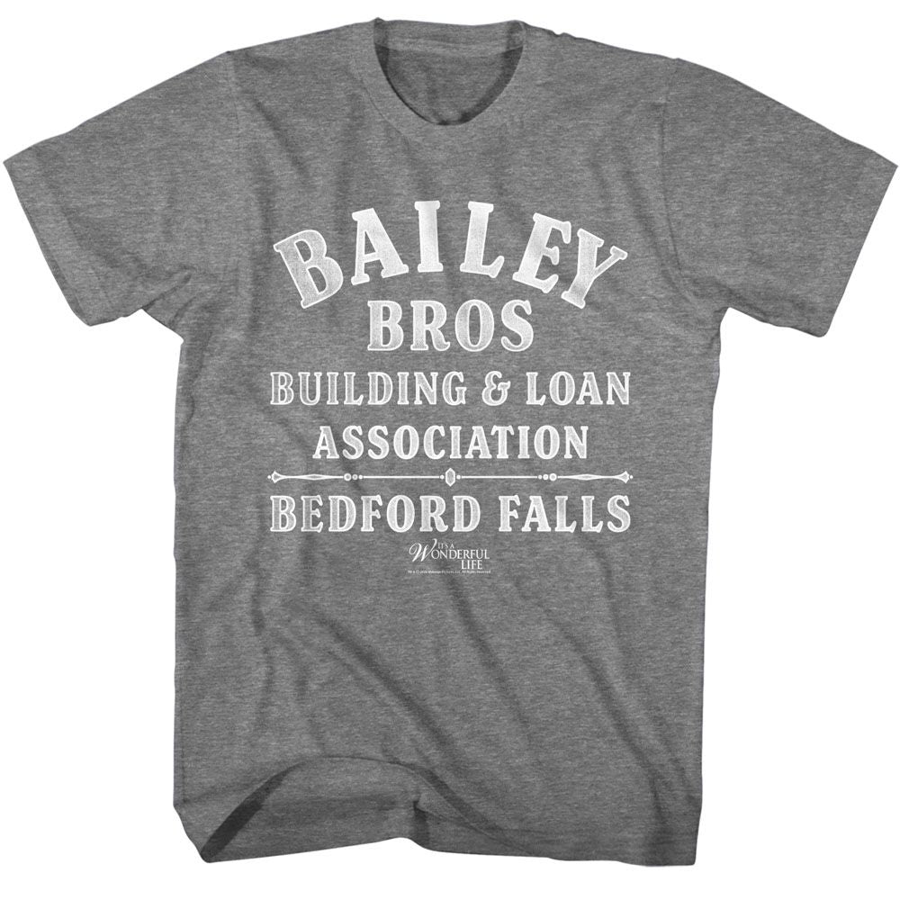 Its A Wonderful Life - Bailey Bros - Short Sleeve - Adult - T-Shirt