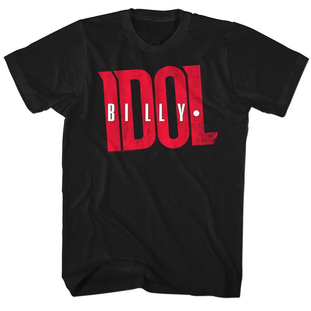 Billy Idol - Logo - Short Sleeve - Adult - T-Shirt