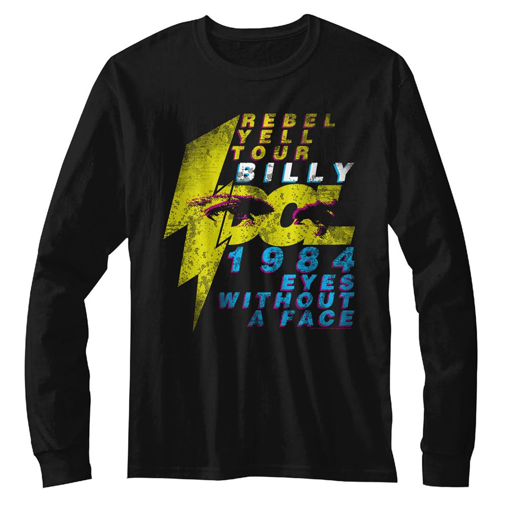 Billy Idol - Eyeballs - Long Sleeve - Adult - T-Shirt