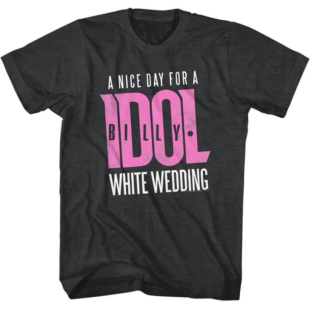 Billy Idol - White Wedding 2 - Short Sleeve - Heather - Adult - T-Shirt