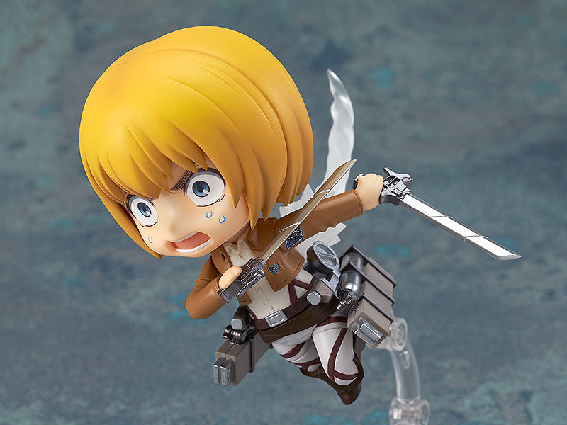 Good Smile Attack On Titan Armin Arlert Survey Corps Version Nendoroid Action Figure