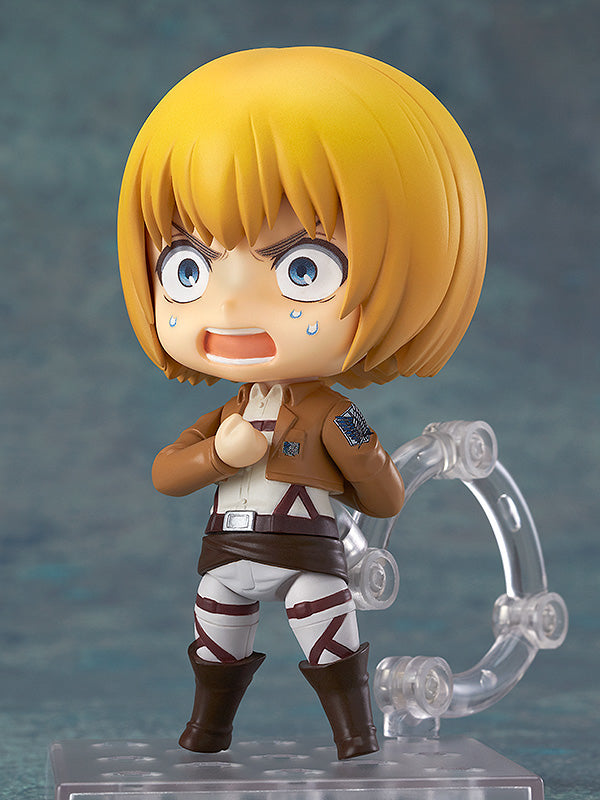 Good Smile Attack On Titan Armin Arlert Survey Corps Version Nendoroid Action Figure