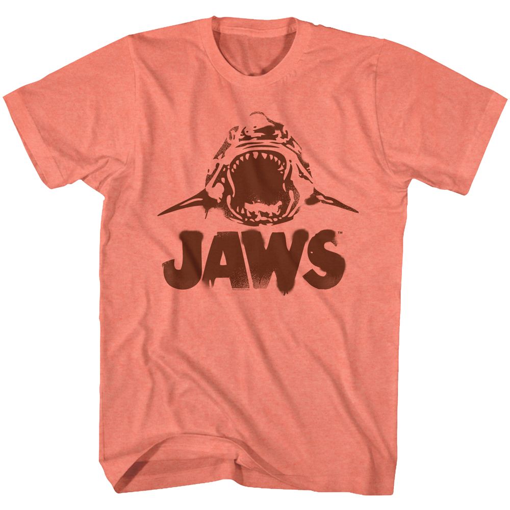 Jaws - Neon Jaws - Short Sleeve - Heather - Adult - T-Shirt