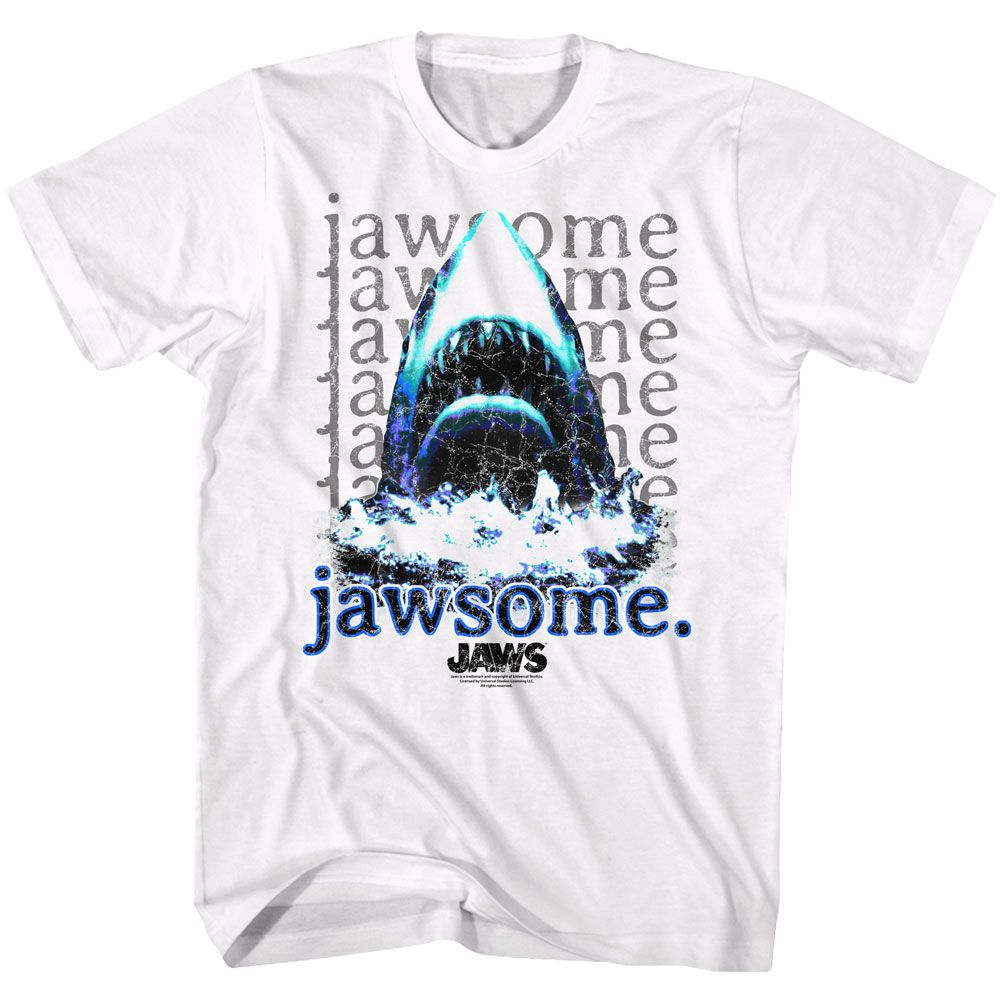 Jaws - Jawsome Repeat - Short Sleeve - Adult - T-Shirt