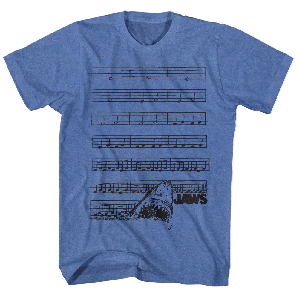 Jaws - Dun Nun - Short Sleeve - Heather - Adult - T-Shirt