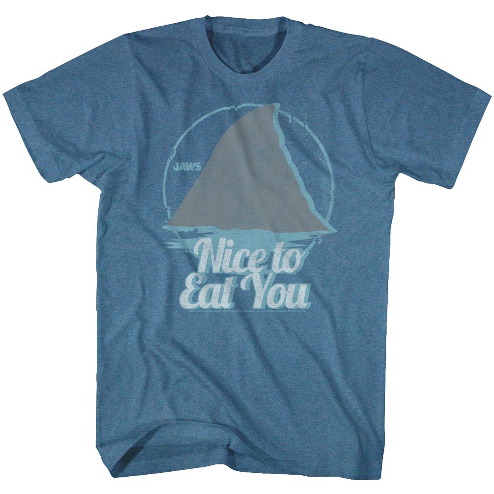 Jaws - Nice To Eat You - Short Sleeve - Heather - Adult - T-Shirt