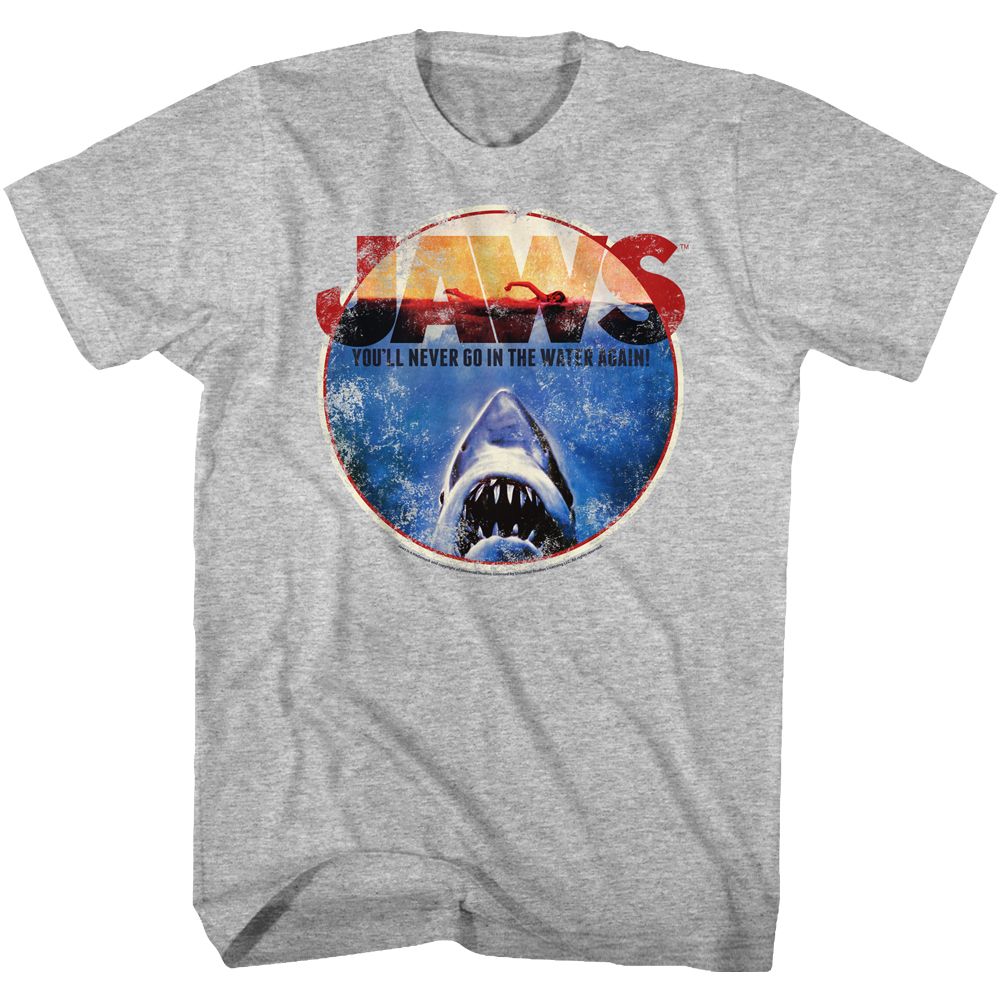 Jaws - OMG - Short Sleeve - Heather - Adult - T-Shirt