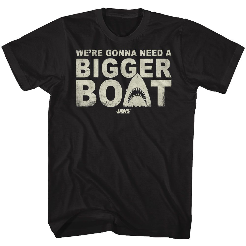 Jaws - Bigger Boat 2 - Short Sleeve - Adult - T-Shirt