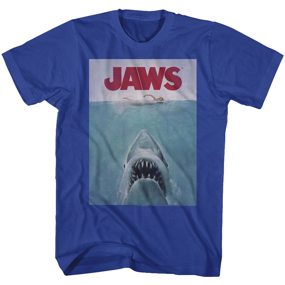 Jaws - Poster 2 - Short Sleeve - Adult - T-Shirt