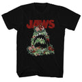 Jaws - Floral Shark - Short Sleeve - Adult - T-Shirt