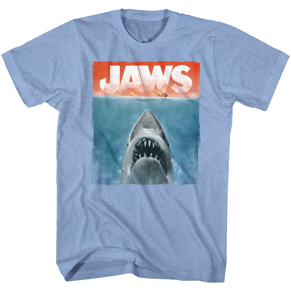 Jaws - Colors - Short Sleeve - Heather - Adult - T-Shirt