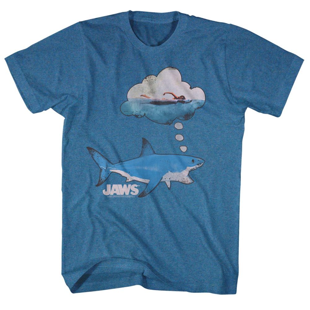 Jaws - Dreamy Snacks - Short Sleeve - Heather - Adult - T-Shirt