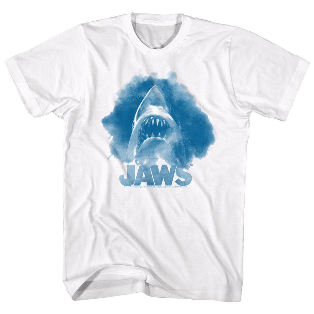Jaws - Watercolor - Short Sleeve - Adult - T-Shirt