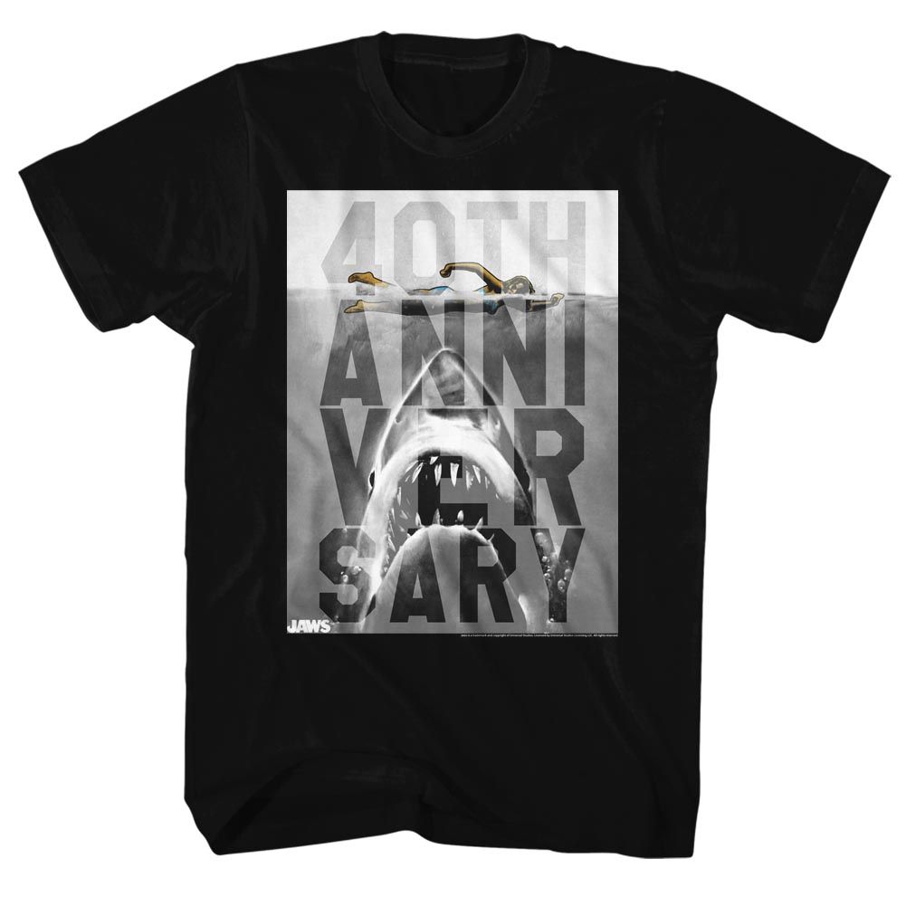Jaws - 40th - Short Sleeve - Adult - T-Shirt