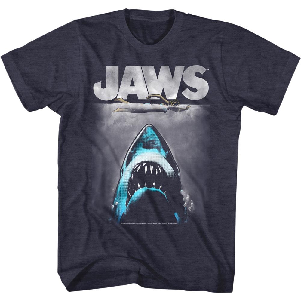 Jaws - Lichtenstien 2 - Short Sleeve - Heather - Adult - T-Shirt