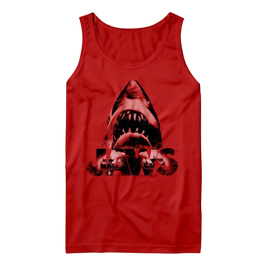 Jaws - Red Jowls - Sleeveless - Adult - Tank Top
