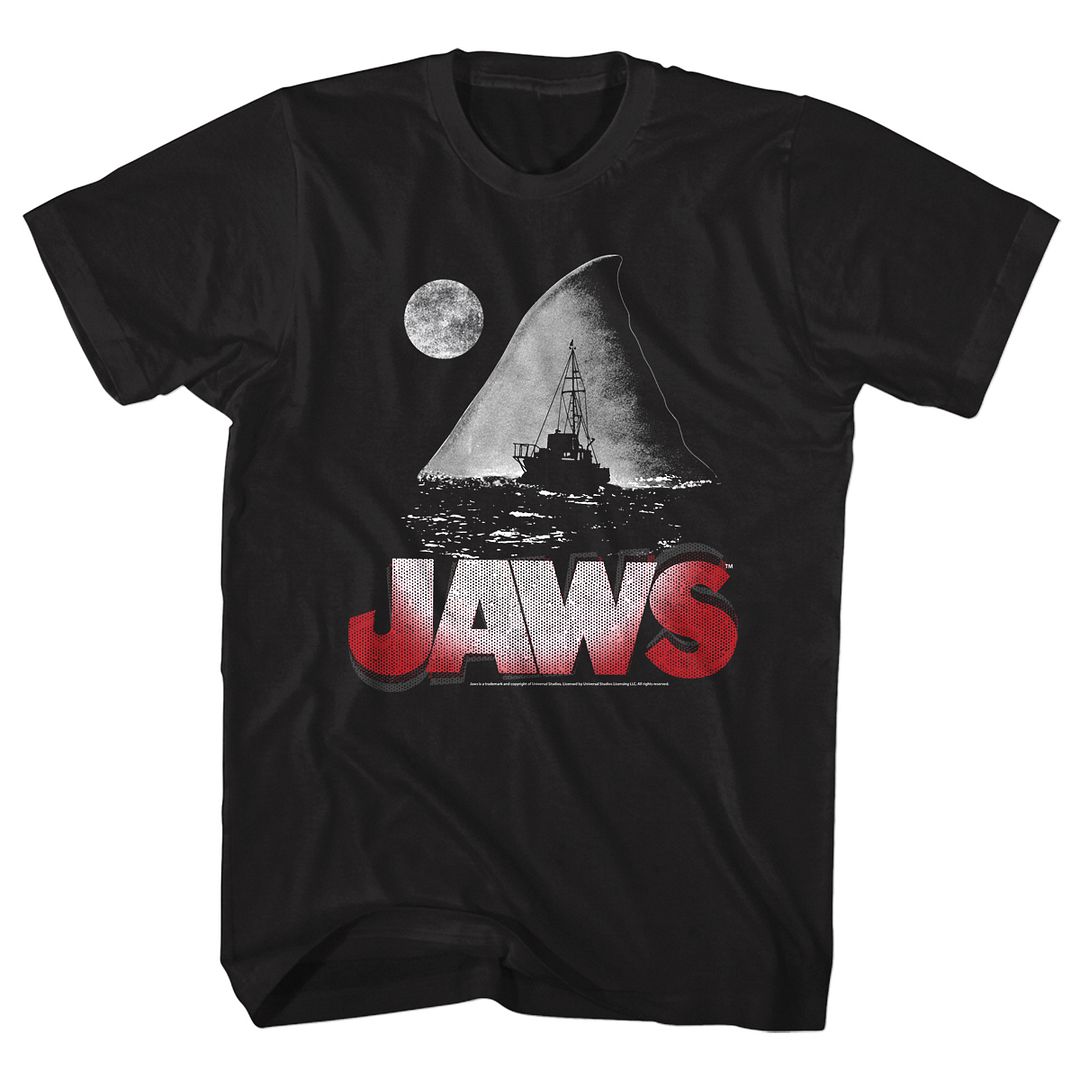 Jaws - Night - Short Sleeve - Adult - T-Shirt