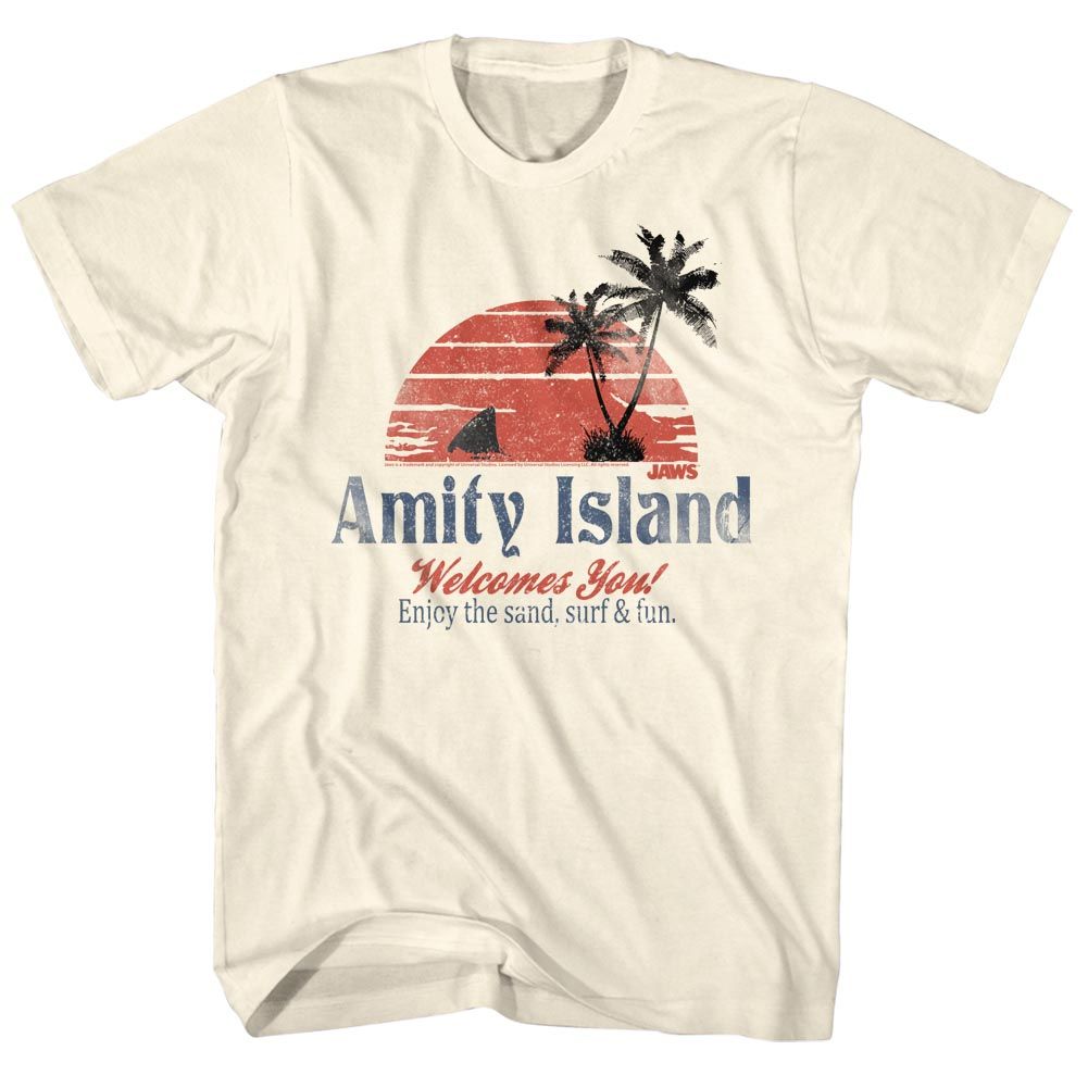 Jaws - Amity Island 3 - Short Sleeve - Adult - T-Shirt
