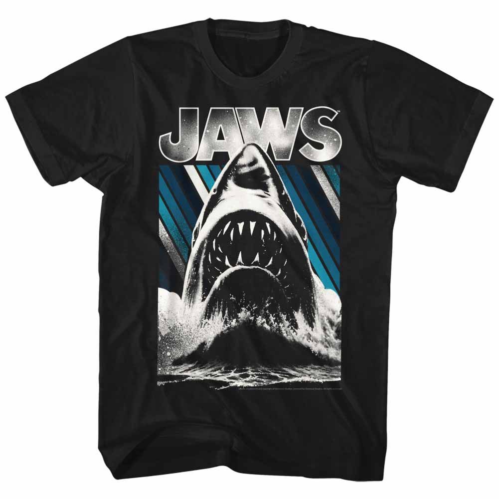 Jaws - Black & Blue - Short Sleeve - Adult - T-Shirt