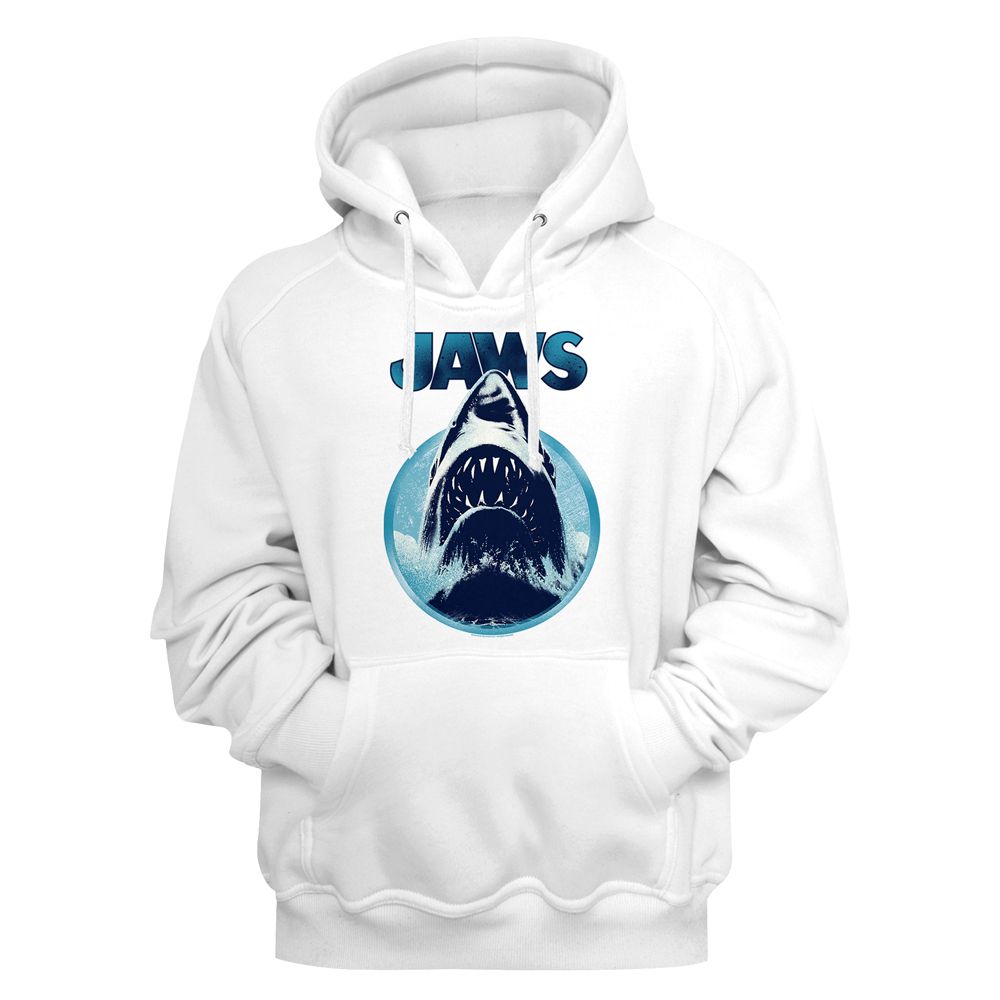 Jaws - Jaw Blue Circle - Long Sleeve - Adult - Hoodie