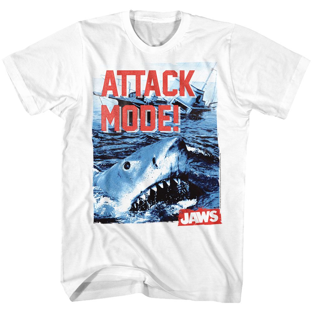 Jaws - Attack Mode - Short Sleeve - Adult - T-Shirt